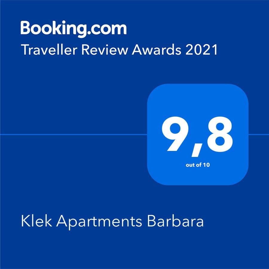 Klek Apartments Barbara Exterior photo